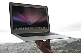 Lead art from our original 2008 MacBook Air review